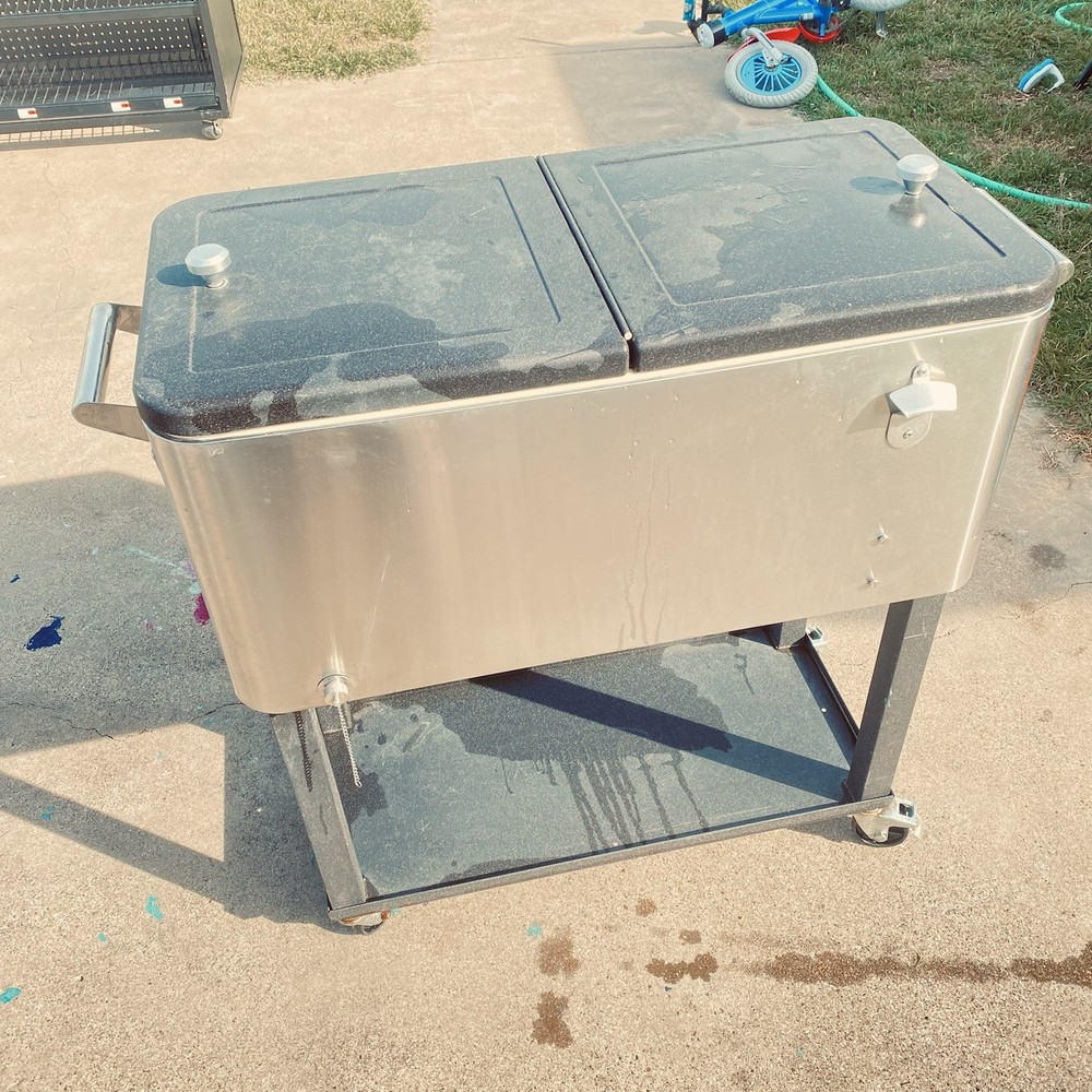 Trinity Rolling Stainless Cooler