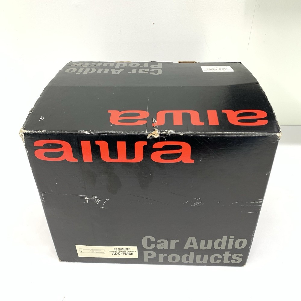 Aiwa ADC-FM65 6-CD Changer System w/FM Modulator & Remote Control