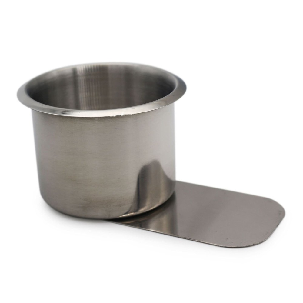 4 Stainless Steel slide under drink cup holder