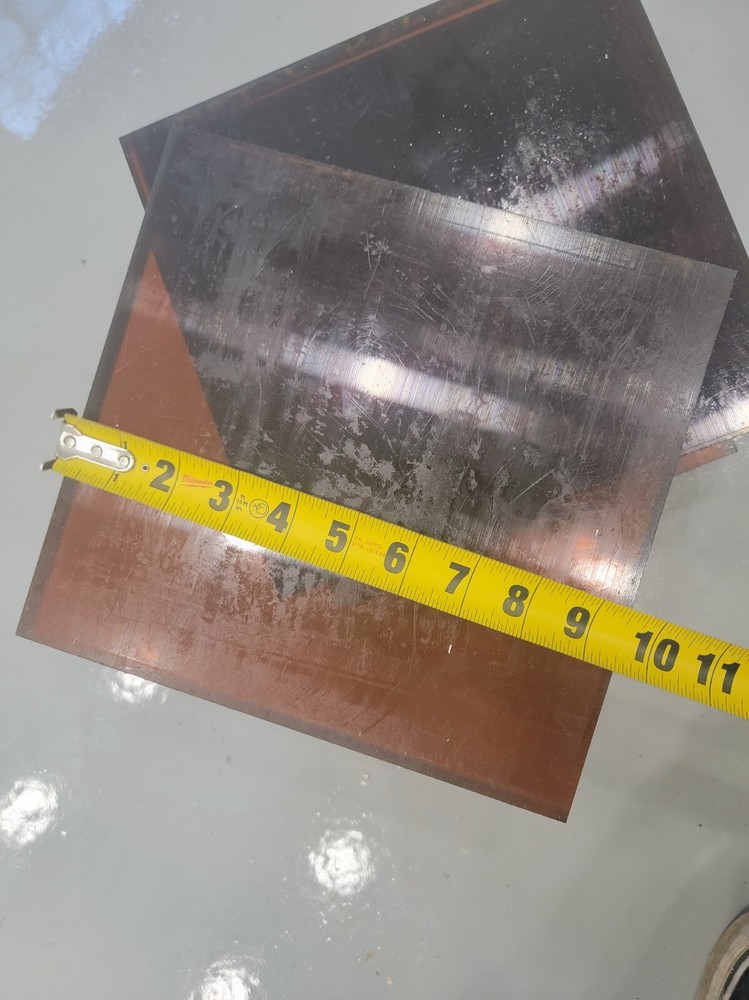 1" Thick ULTEM Plate 9x9.5"