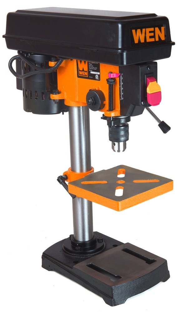 NEW WEN 4208T 8-Inch 5 Speed Drill Press 1/2" Keyed Chuck Tools Variable Speed