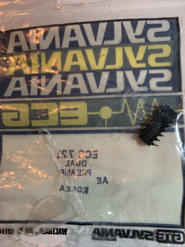 ECG721 INTEGRATED CIRCUIT SYLVANIA