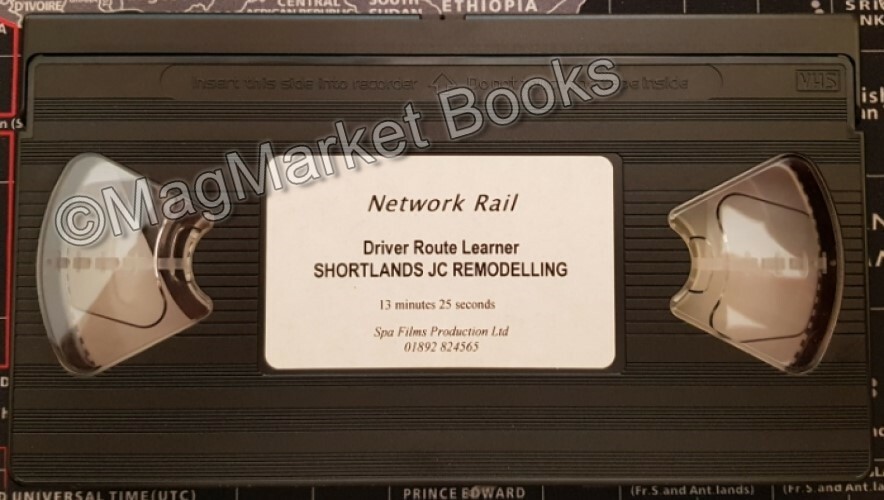 TRAIN DRIVER ROUTE LEARNER · SHORTLANDS JCT (KENT) REMODELLING · VHS 2001/2