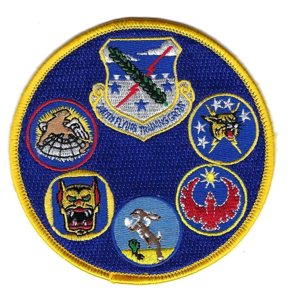 340th FLYING TRAINING GROUP GAGGLE(5 SQUADRONS)  patch