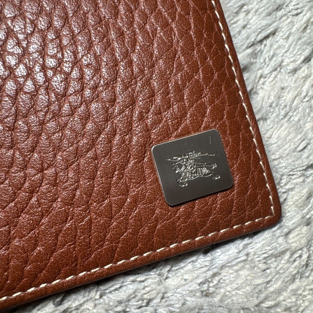 BURBERRY Long Wallet Leather Brown Inside Nova Check