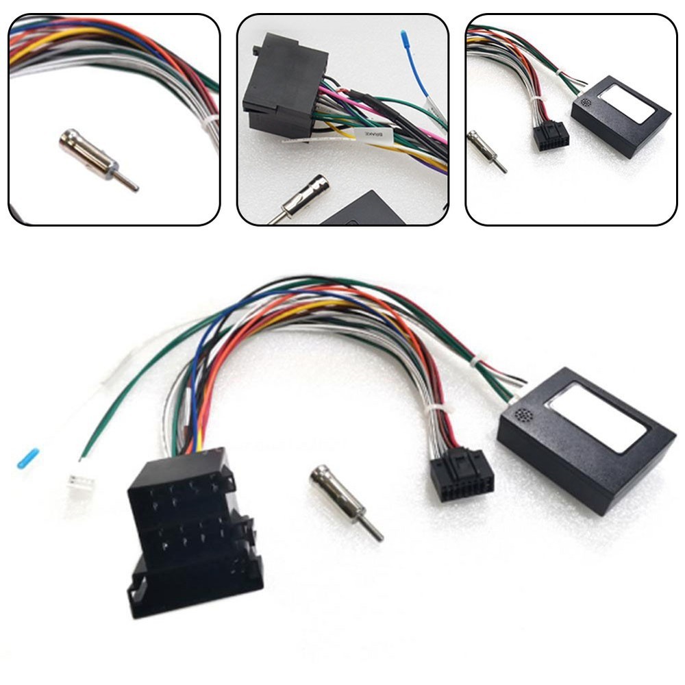 Black Automotive CAN Bus Adapter Decoder for Giulietta Head Unit Accessories