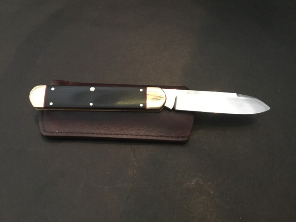 Custom K'Roo Willem O'Kelly Upscale Slipjoint Folder Folding Knife
