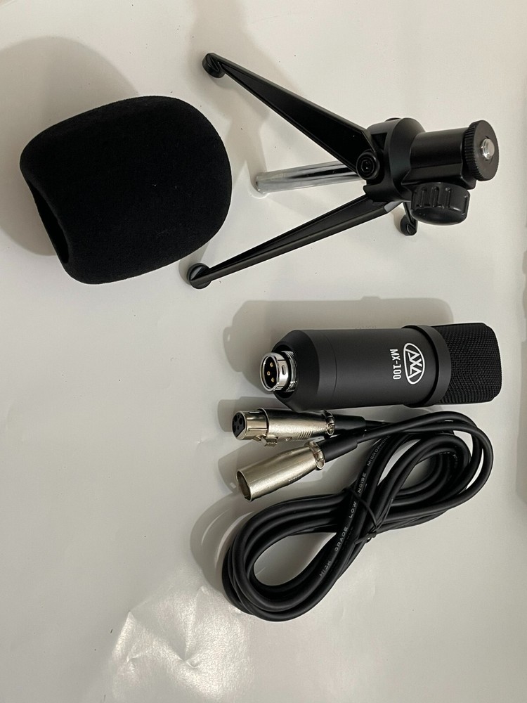 Axcess Ables MX-100 Studio Condenser Microphone Black