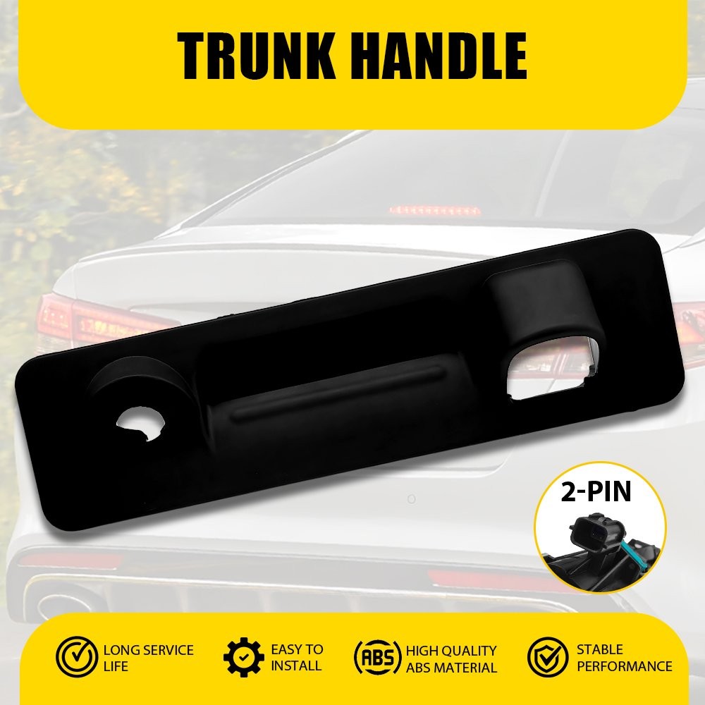 Outside Trunk Lid Lock Tailgate Handle Release Handle for 2016-20 Kia Optima EOU