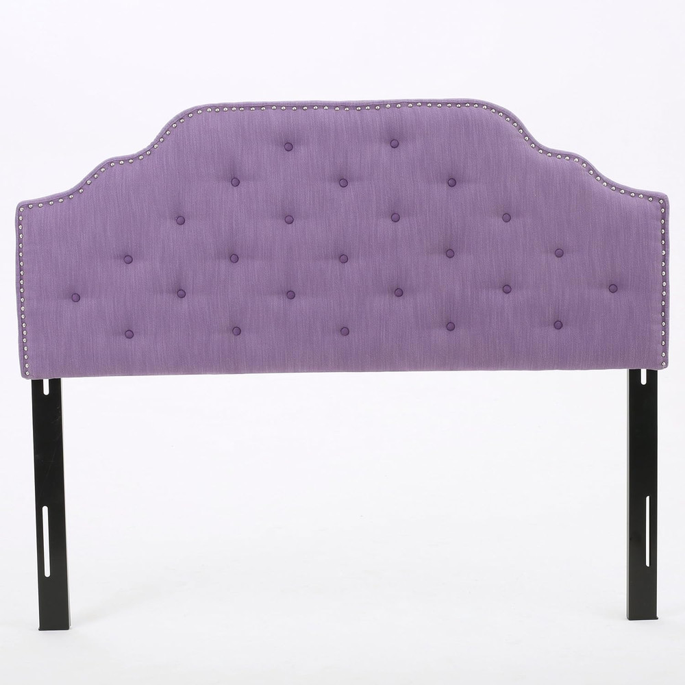 Christopher Knight Home Silas Headboard - Fully Upholstered, Queen / Full, Light
