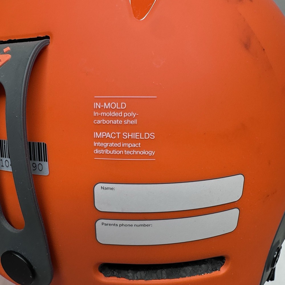 Sweet Protection Ski Helmet Small Medium S/M Orange MIPS MISSING BUCKLE READ