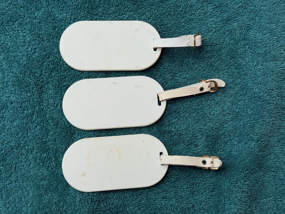 Three Vintage Master Charge Tags - Great Western Bank