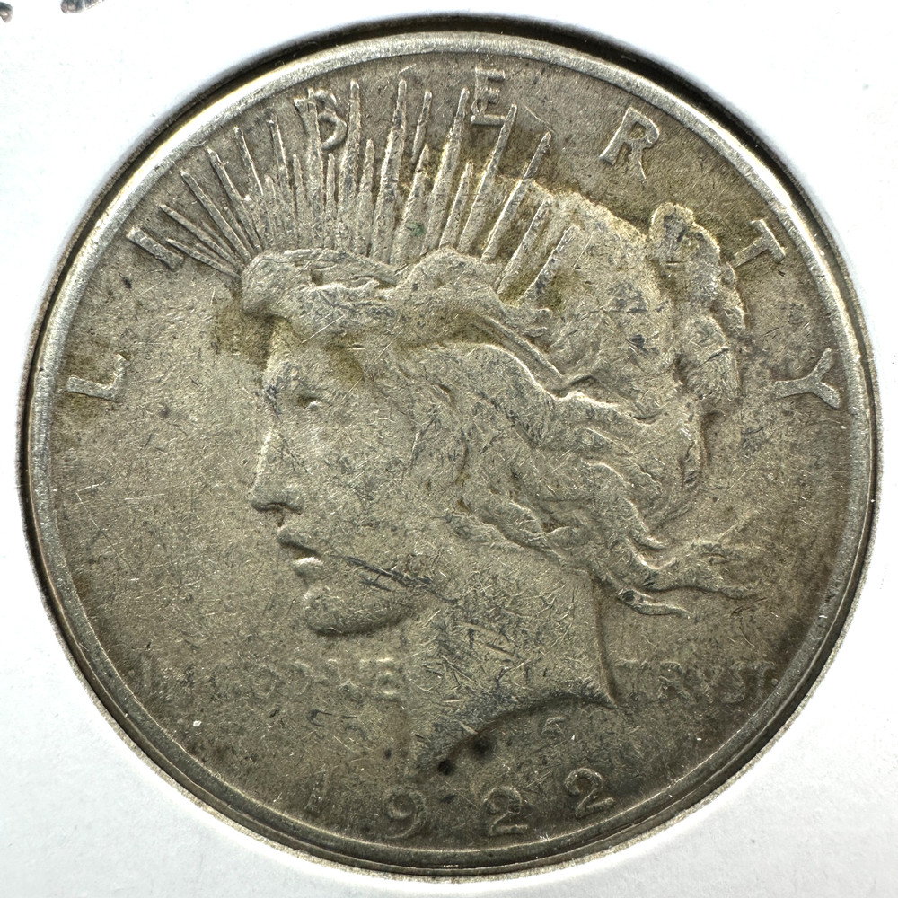 1922-S $1 Silver Peace Dollar (89089)