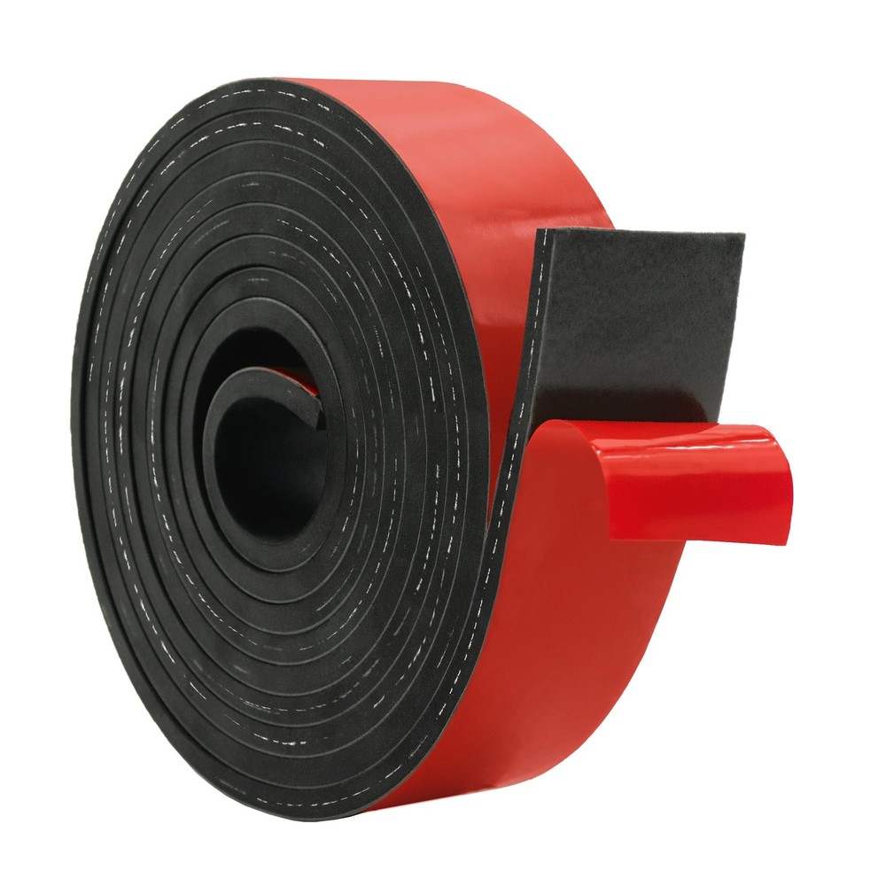 DOBTIM Adhesive Reinforced Solid Rubber Sheets, Rolls & Strips Cloth Inserted...