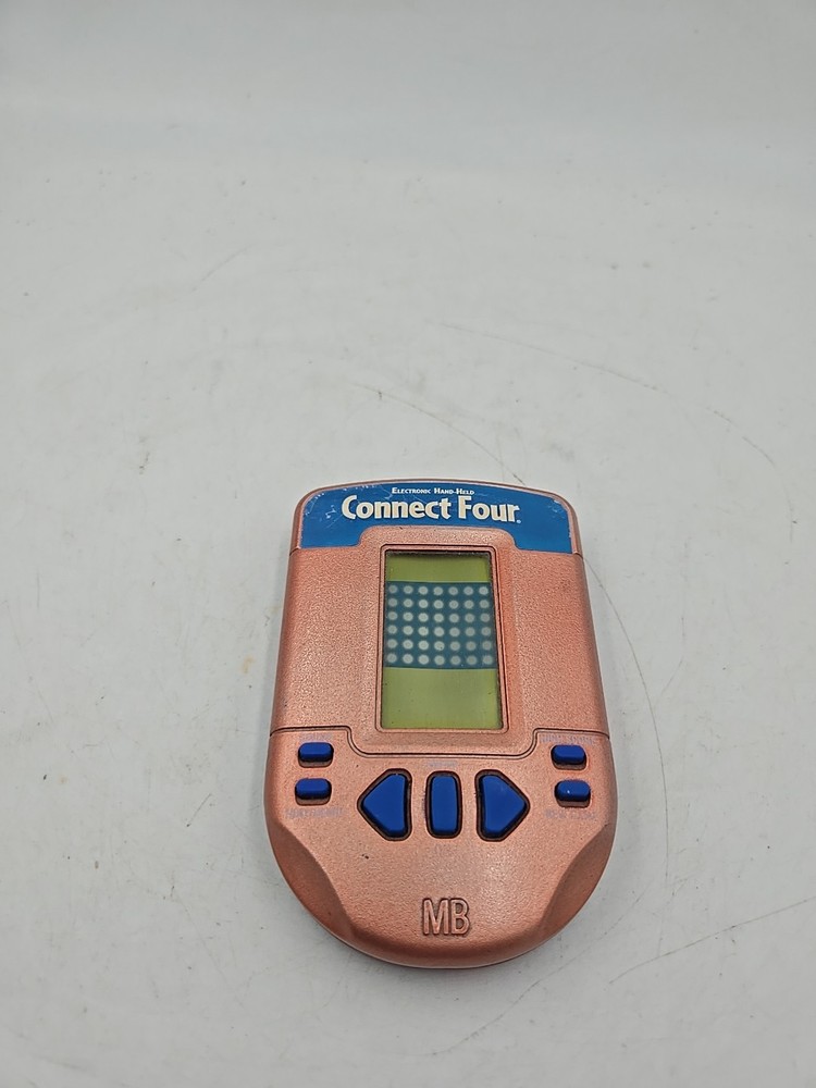 Electronic Hand-Held Connect Four by Hasbro 2002 - Works Great
