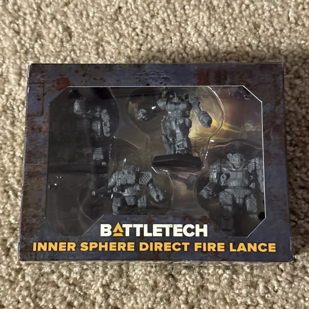 Inner Sphere Direct Fire Lance Battletech Miniatures Game Catalyst Game Labs