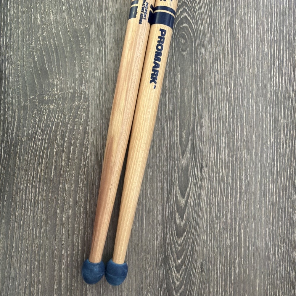 PROMARK System Blue Scott Johnson "ScoJo" Rubber Tip Practice Sticks