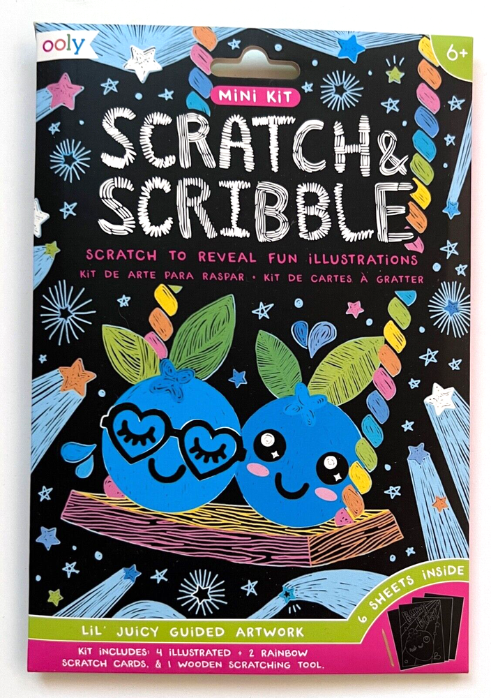 Scratch and Scribble Mini Kit by OOLY *New