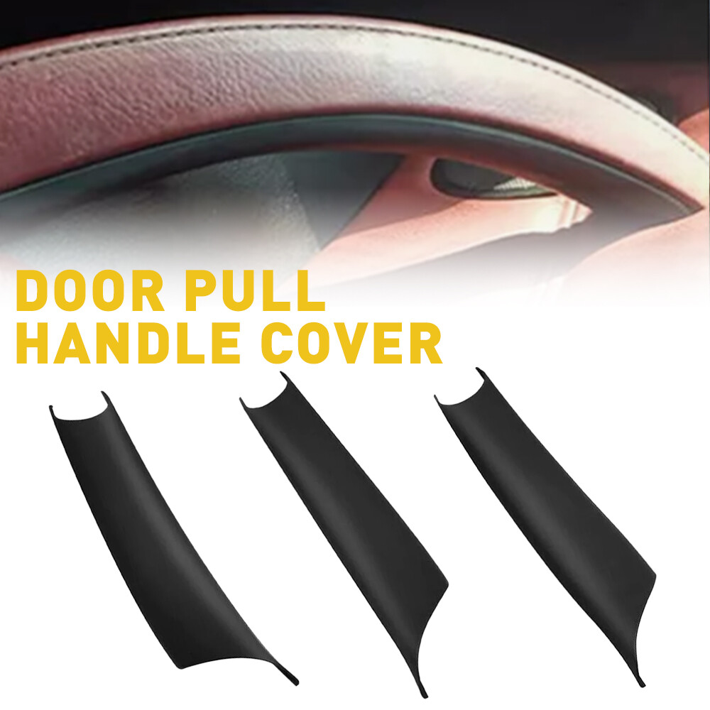 Inside Door Handle Panel Pull Trim Cover Kit For 2008-2013 BMW X5 E70 X6 E71 E72