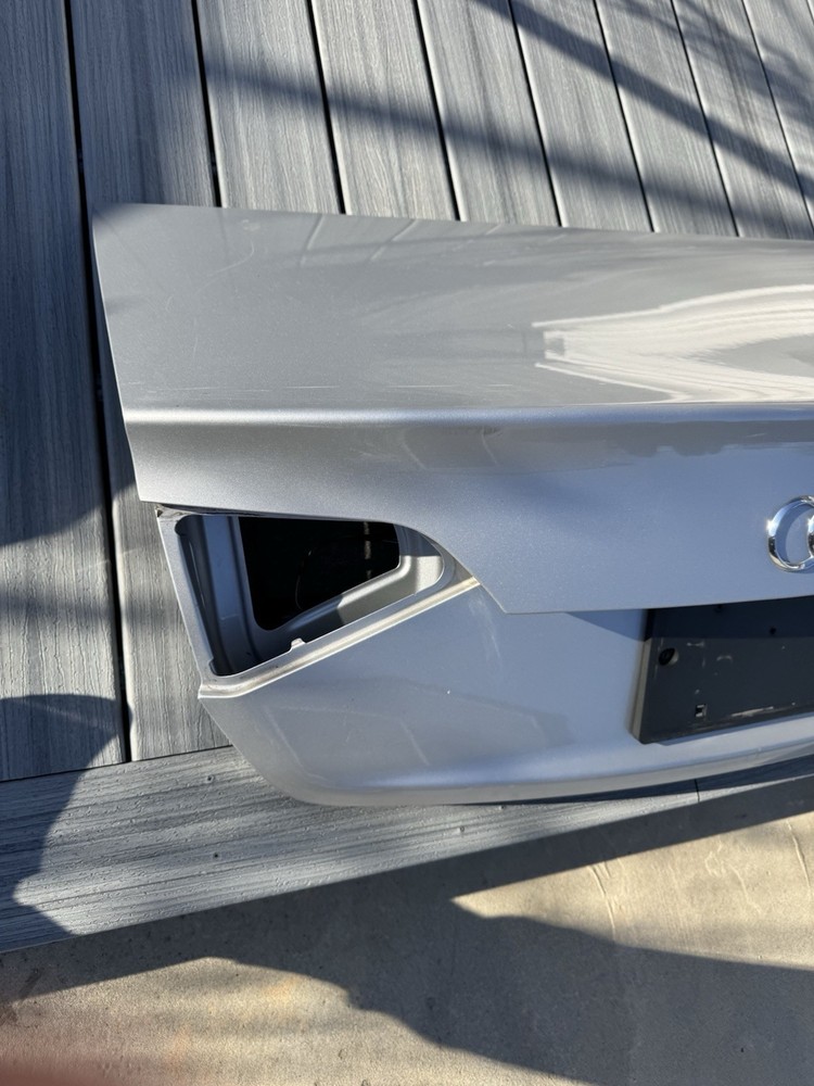 2009 - 2012 AUDI A4 Rear Trunk Decklid Hatch Tailgate Silver Color