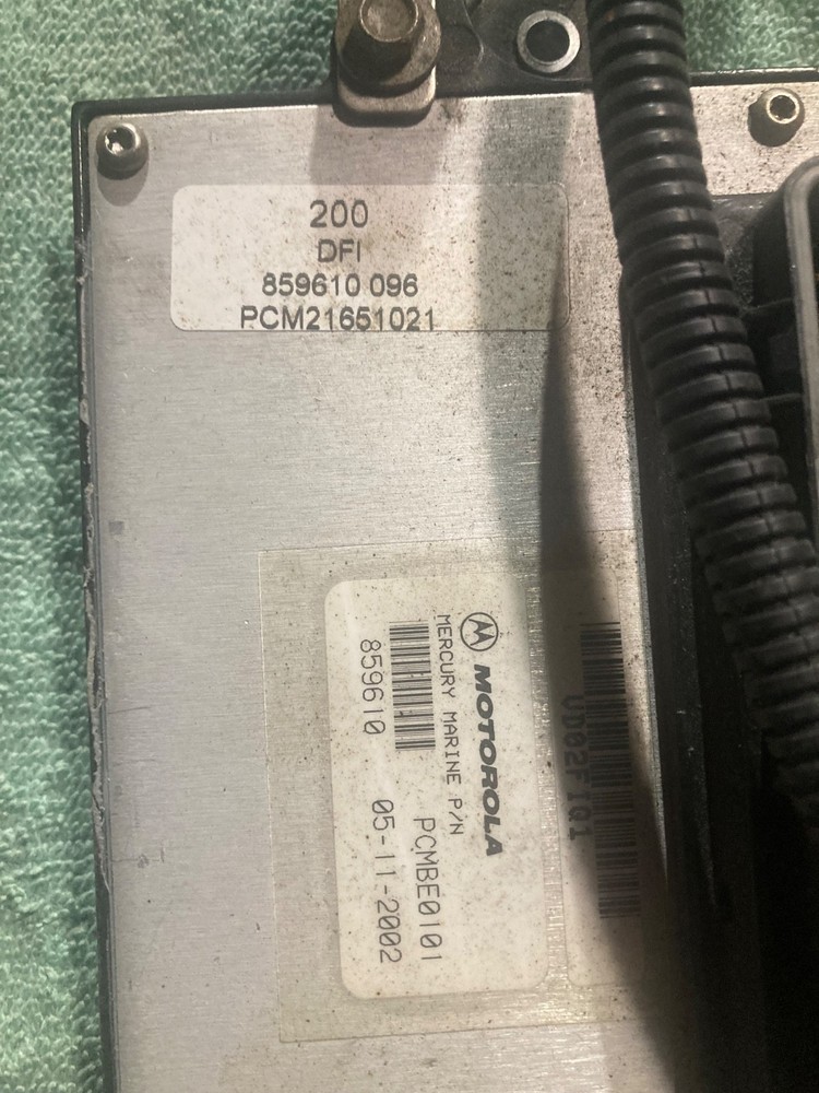 Mercury Optimax ECU