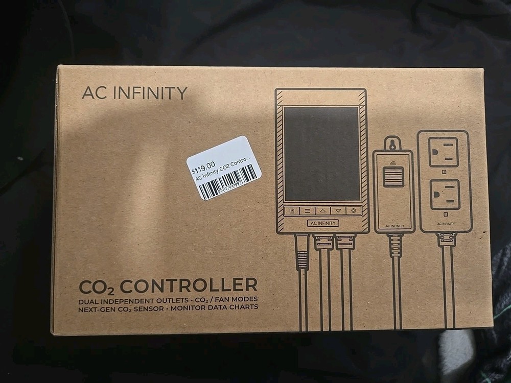 AC Infinity AC-CTC7 CO2 Smart Controller