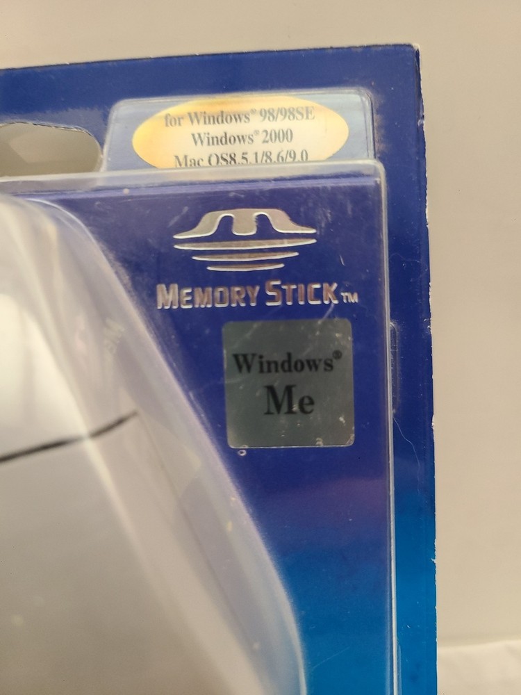 Vintage / Sony Memory Stick Reader Writer USB Optical Mouse / MSAC-US5 / Sealed