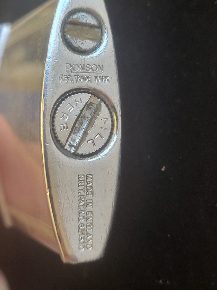 Vintage Ronson Chrome Pocket Lighter
