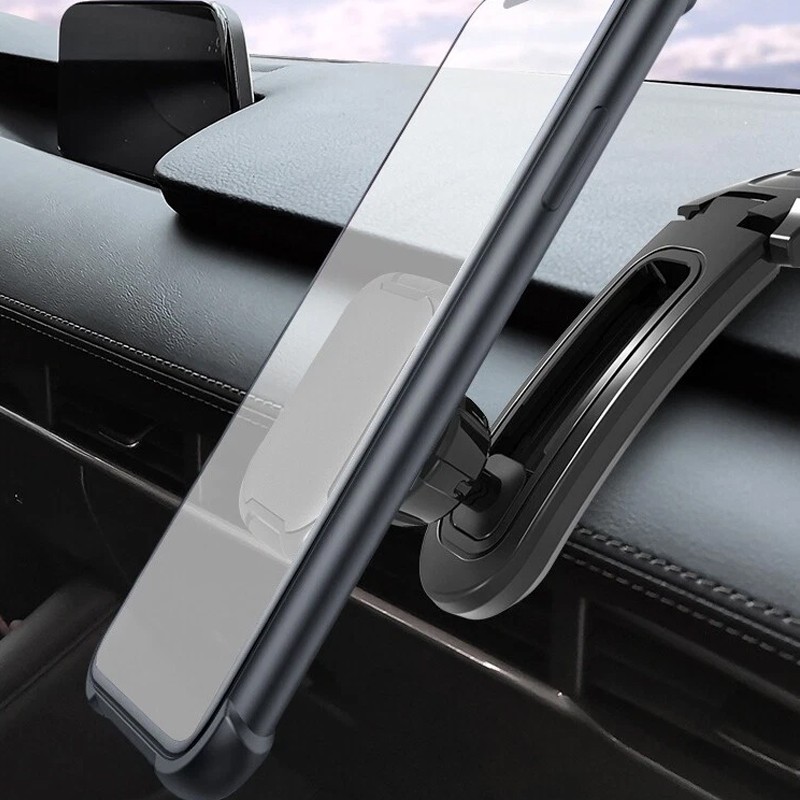 Magnetic 360° Rotatable Phone Mount Holder Car Dashboard Gravity Adjustable