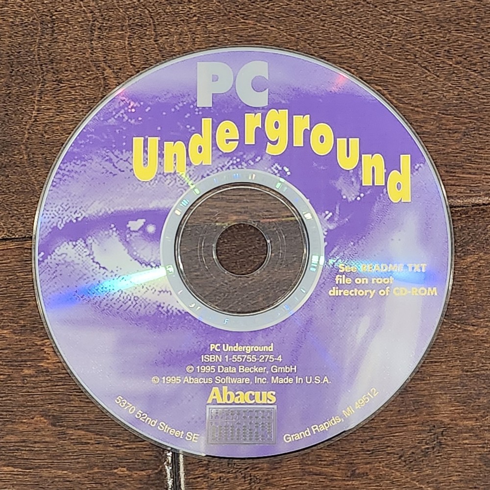 1995 Data Becker PC Underground CD