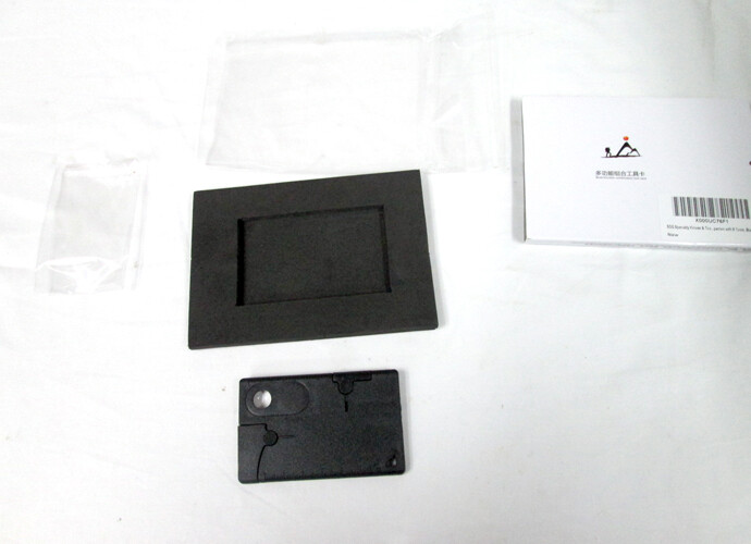 Multi-Function Wallet Combination Tool Card 9 Functions Knife Pick Opener NIB