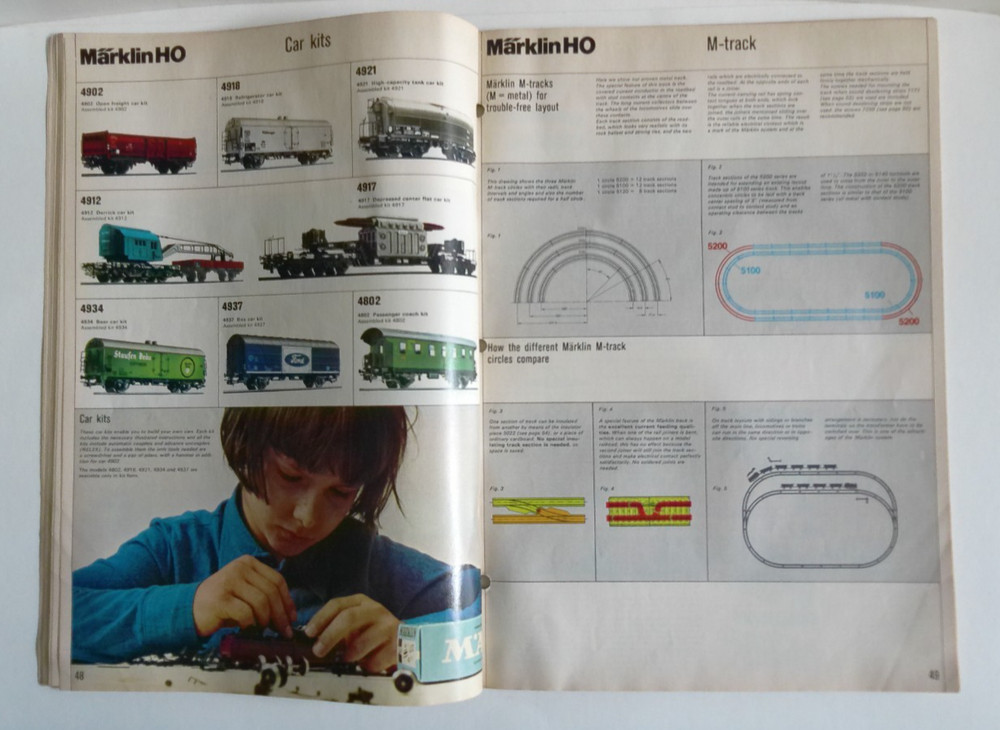 Vintage Marklin 1973 E Catalog