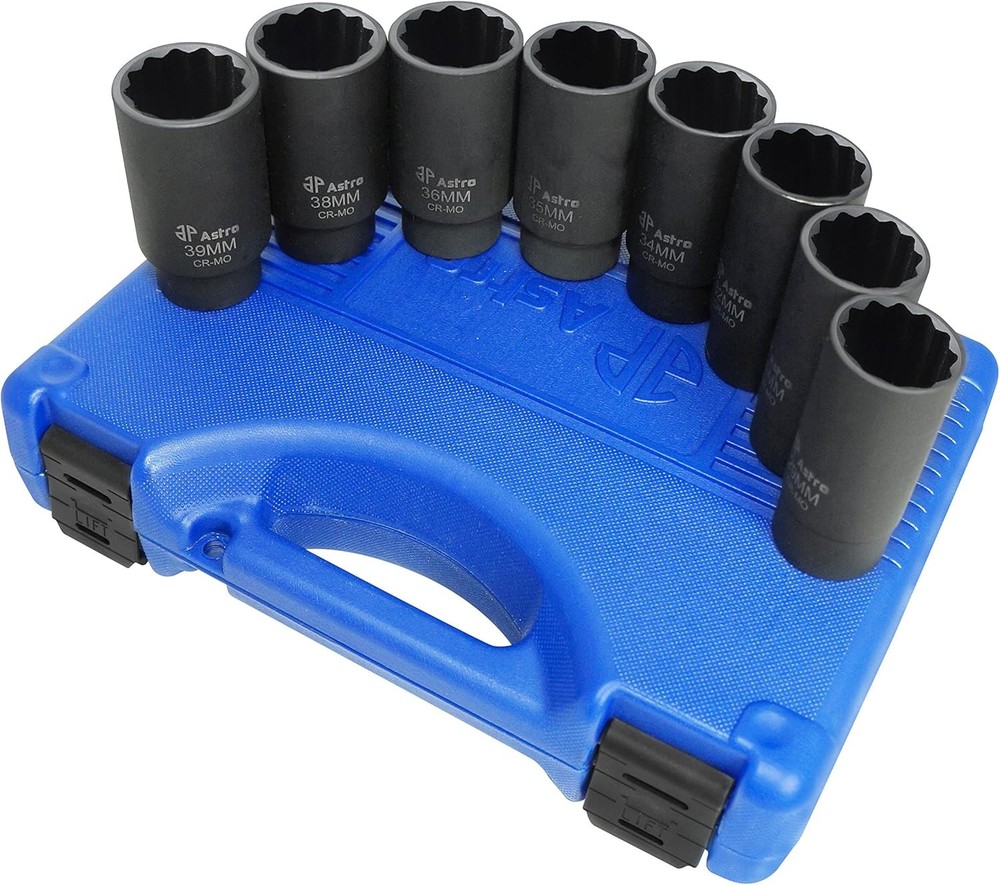 78868 12-Point Axle Nut Socket Set (8 Piece)