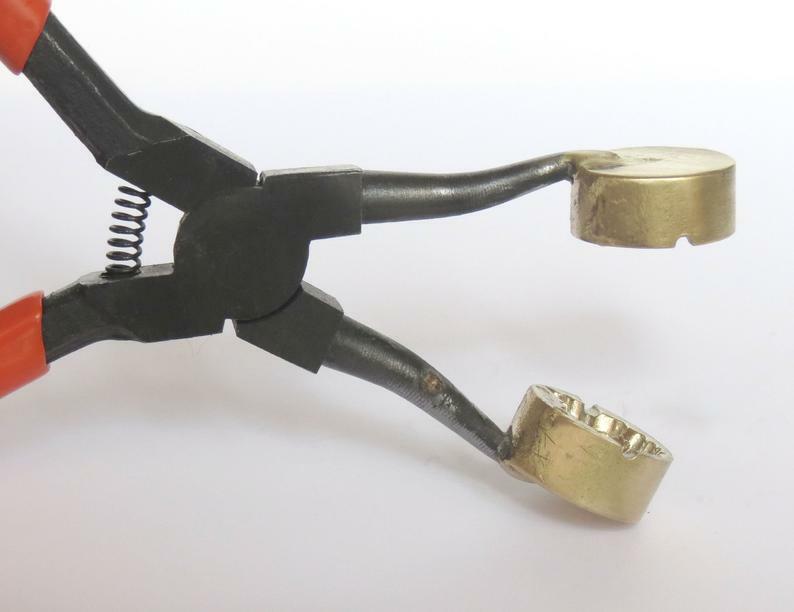 Ammonite Lampwork Press Mashers - Lampwork Tool