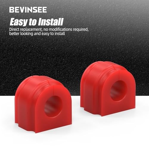 Front Anti Roll Sway Bar Polyurethane Bushing Replacement for 31356765574,