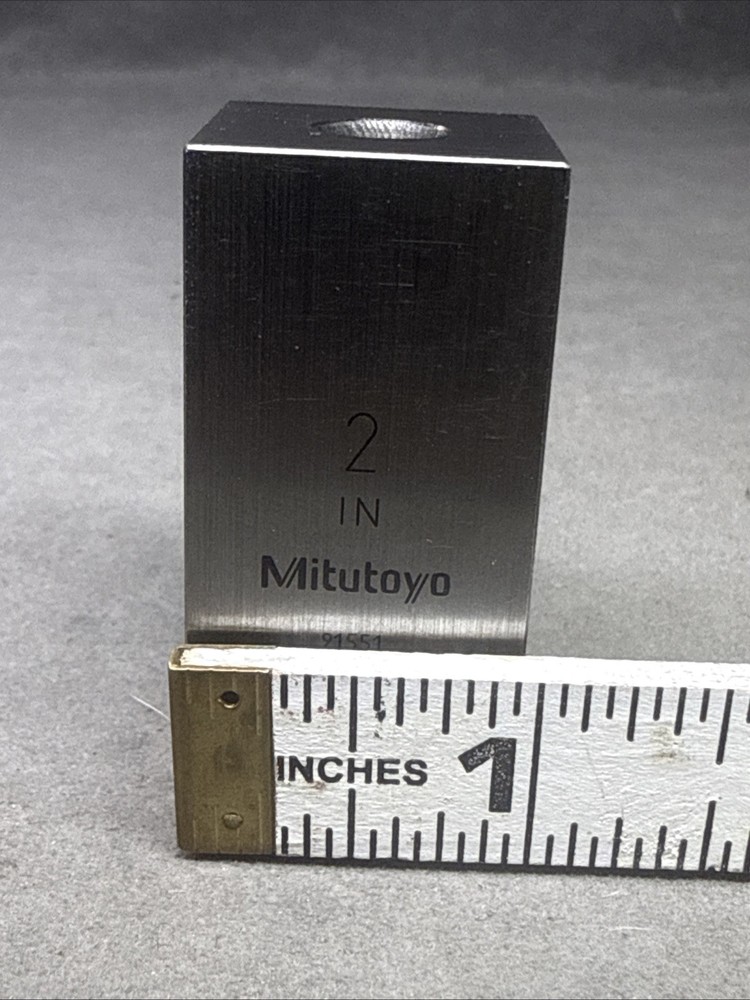 Mitutoyo 2in 91551 Rectangular Gauge Block