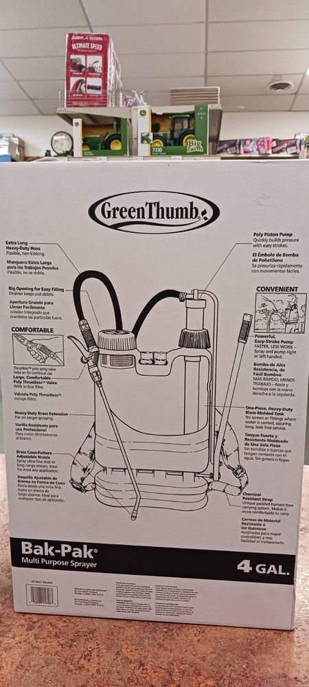Green Thumb, 4 Gallon, Back-Pack Sprayer