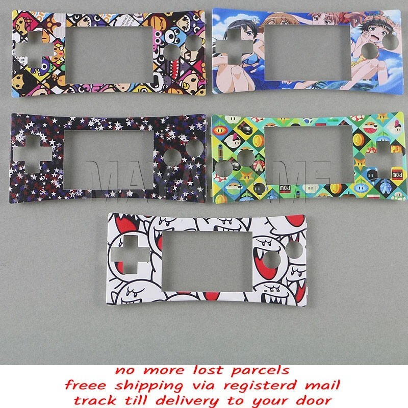 New Limited Version Hot Front Faceplate Cover Replacement for GameBoy Micro GBM