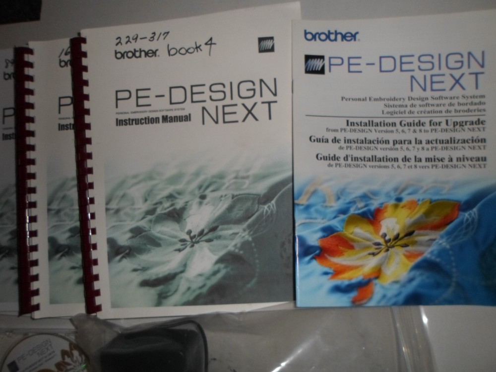 Brother PE-design software version NEXT sewing embroidering