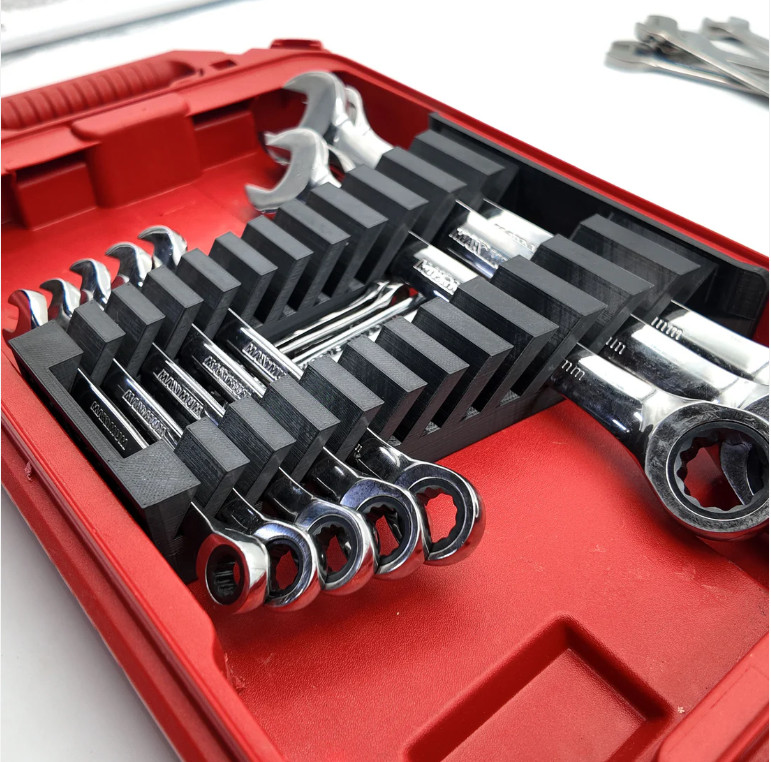 Tidy Tool Insert For Milwaukee Low Profile Packout Insert for Wrenches