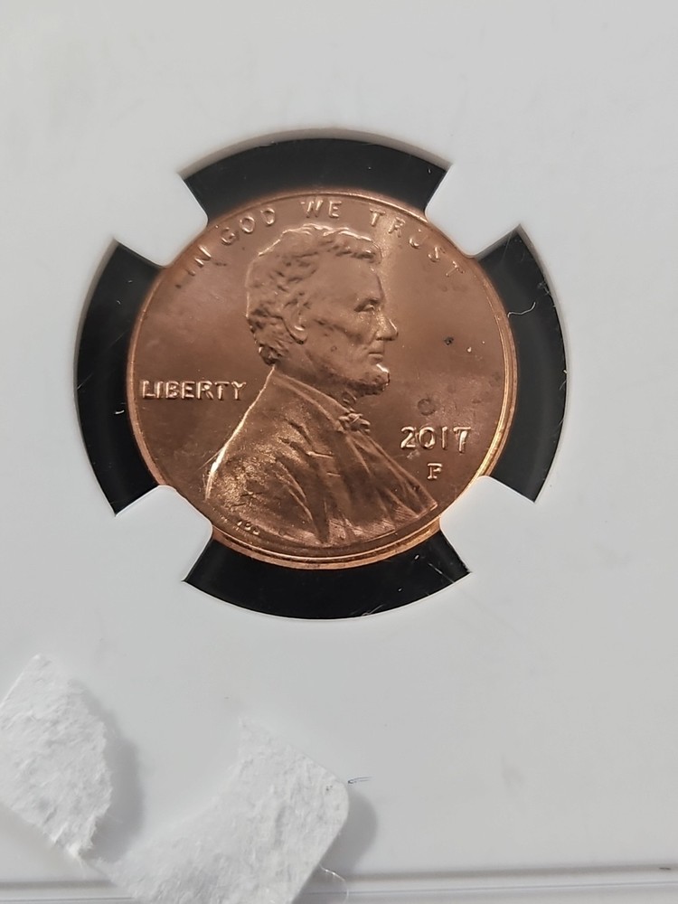 2017 P 1c GEM UNCIRCULATED (NGC)