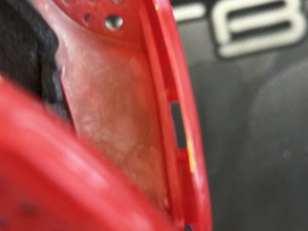 JT Spectra ProFlex Goggle Frame - RED DATE 07/2004