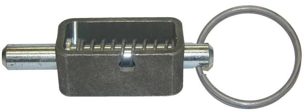 2 New Long Spring Loaded Locks Locking Car Carrier Deck Rail Trailer Pull Pin