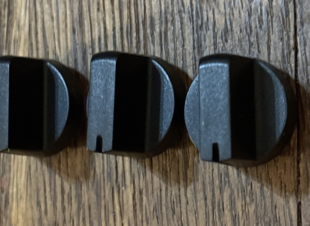 Nad 6325 Cassette Deck 3 Knob Adjustment Set OEM - Replacement Knobs