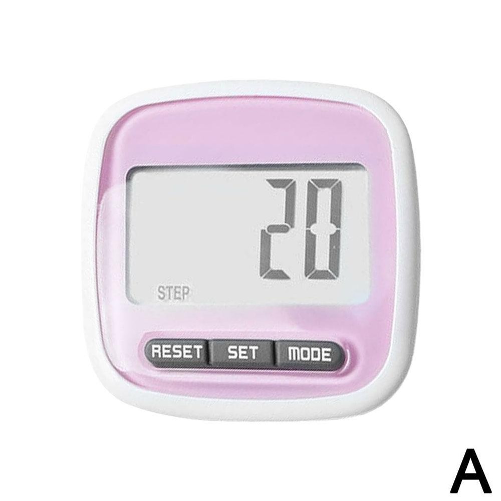 Digital Pedometer for Walking Step Counter with Clip Large Display for EldUS☆☆