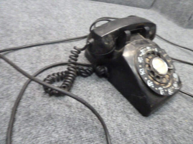 WESTERN ELECTRIC / BELL SYSTEM ROTARY PHONE – BLACK