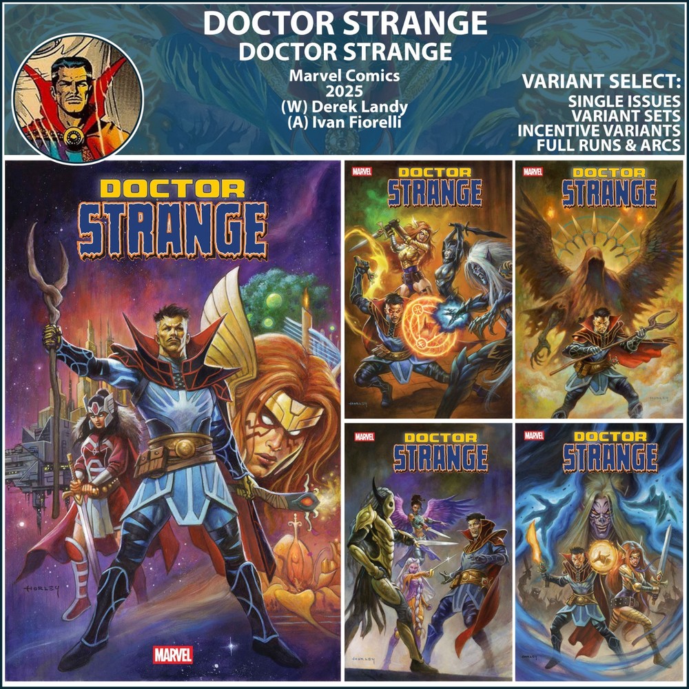 Doctor Strange (2025) #1 2 3 4 5 Marvel Comics COVER SELECT