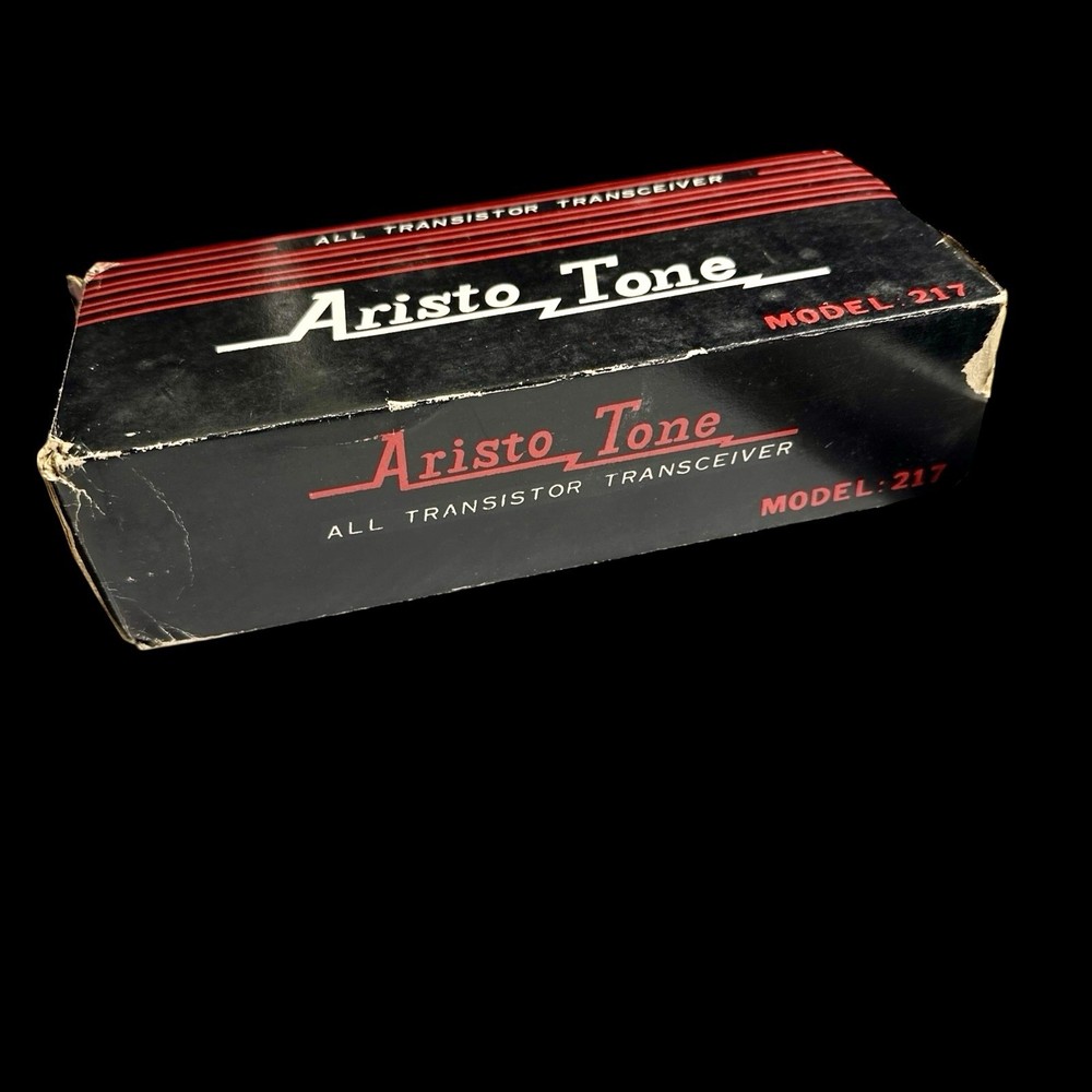 Aristo Tone All Transistor Transceiver - UNTESTED Model 217 - Vintage 1960s