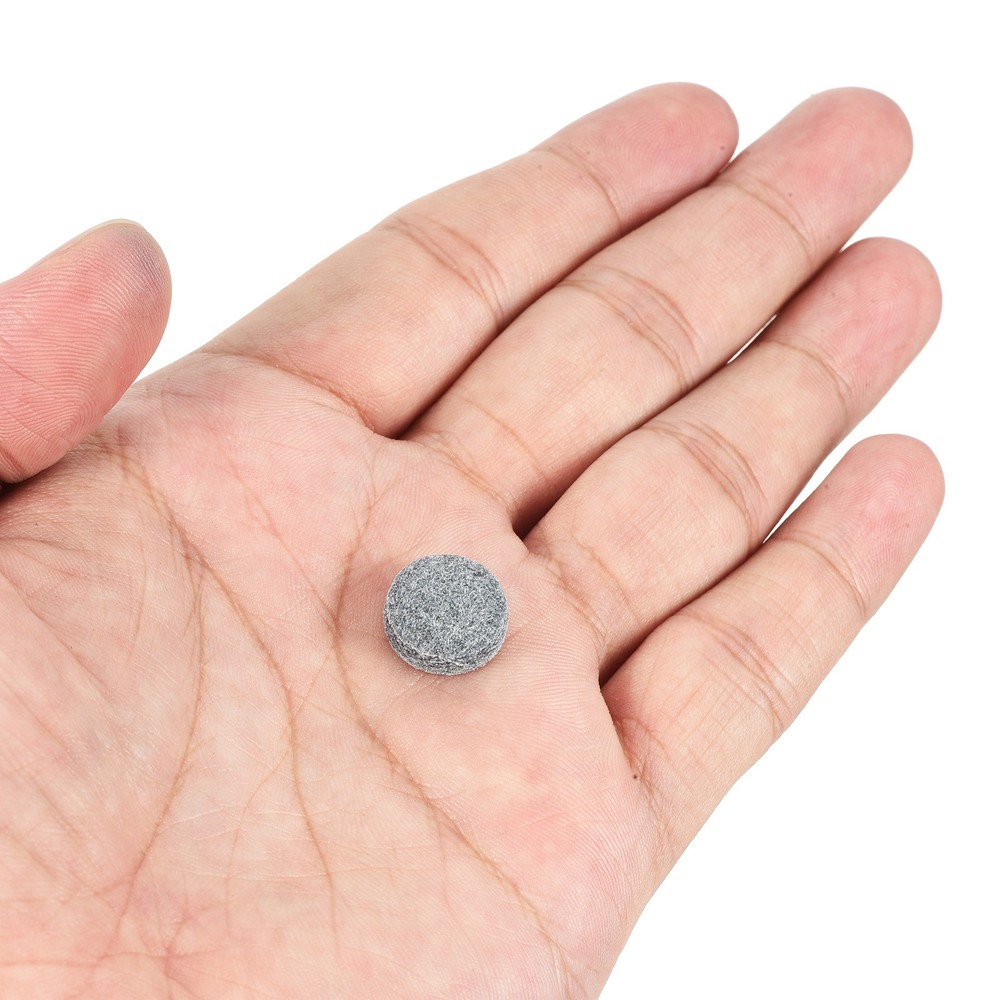 13mm Billiard Slide Stick Tips, 50pcs Replacement Tips, Grey