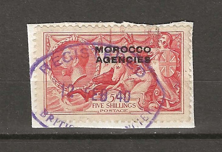 MOROCCO AGENCIES 1935/37 SG 74 USED